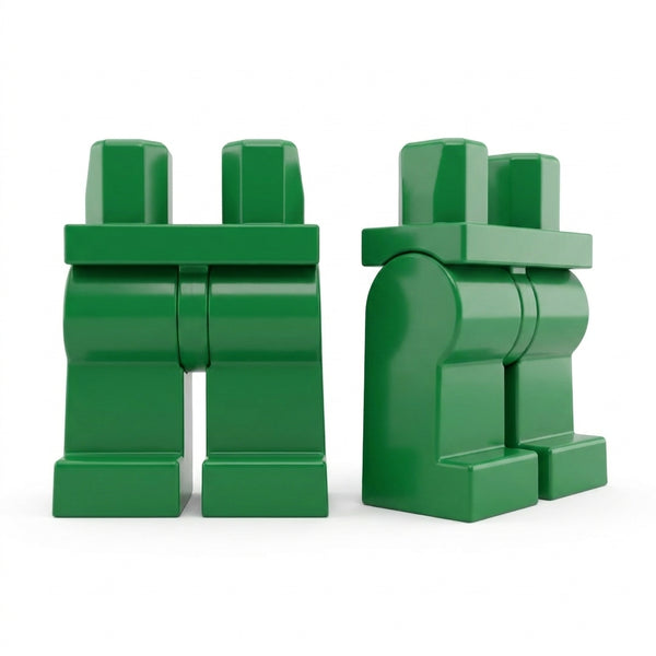 Zielone Nogi Lego (Zielony)