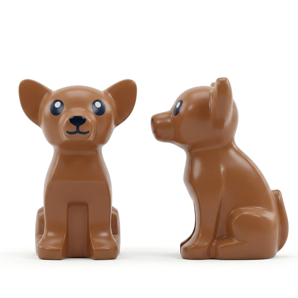 Zwierzę, Pies, Chihuahua z podstawowym nadrukiem twarzy