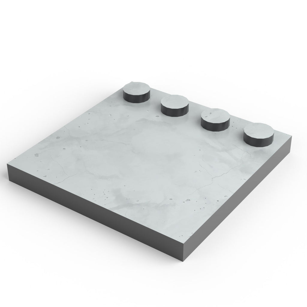 Podstawka pod figurkę 4 × 4 — Beton (bez figurki)