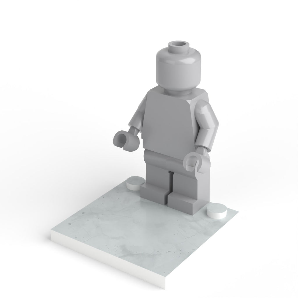 Podstawka pod figurkę 4 × 4 — Beton (bez figurki)