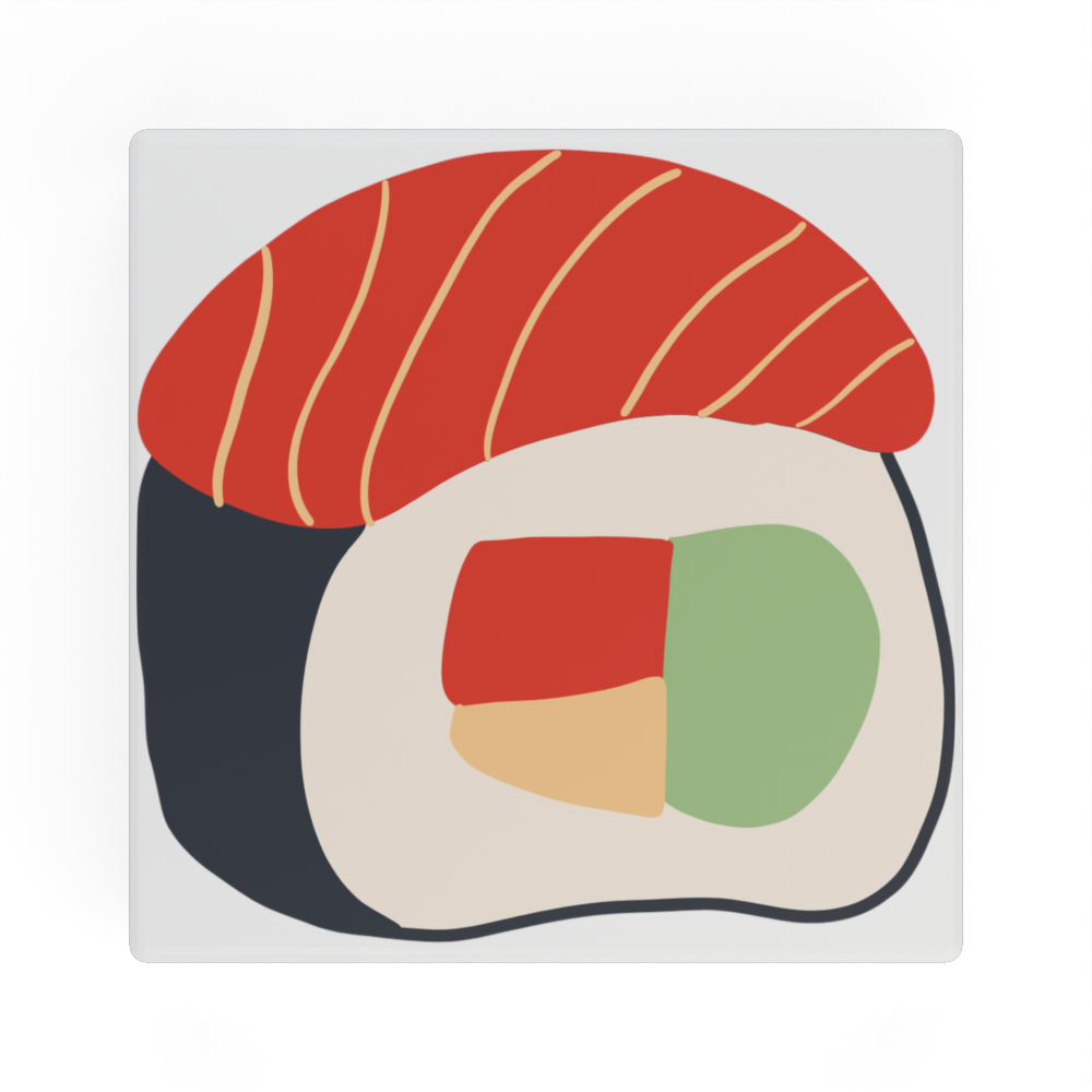 Płytka z nadrukiem «Sushi»