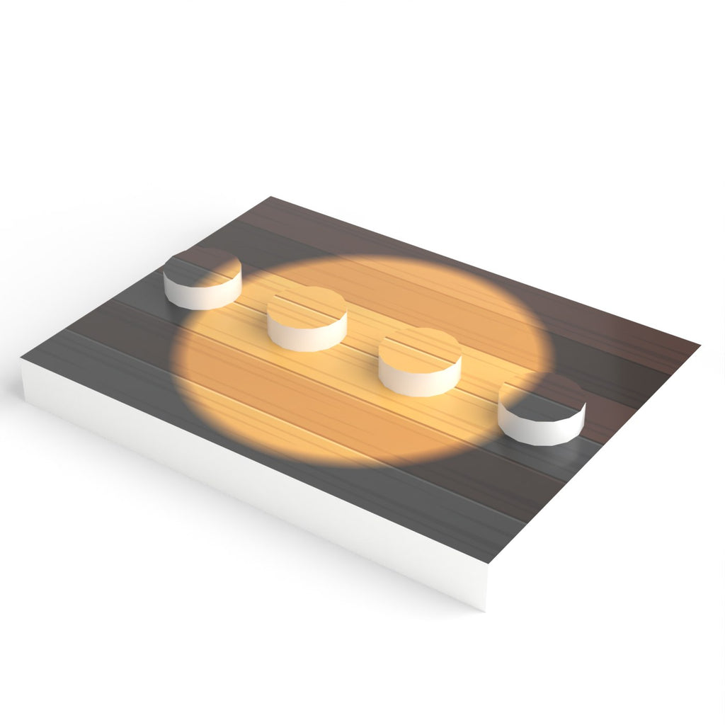 Podstawka pod figurkę 4 × 3 — Scena w świetle reflektora (bez figurki)