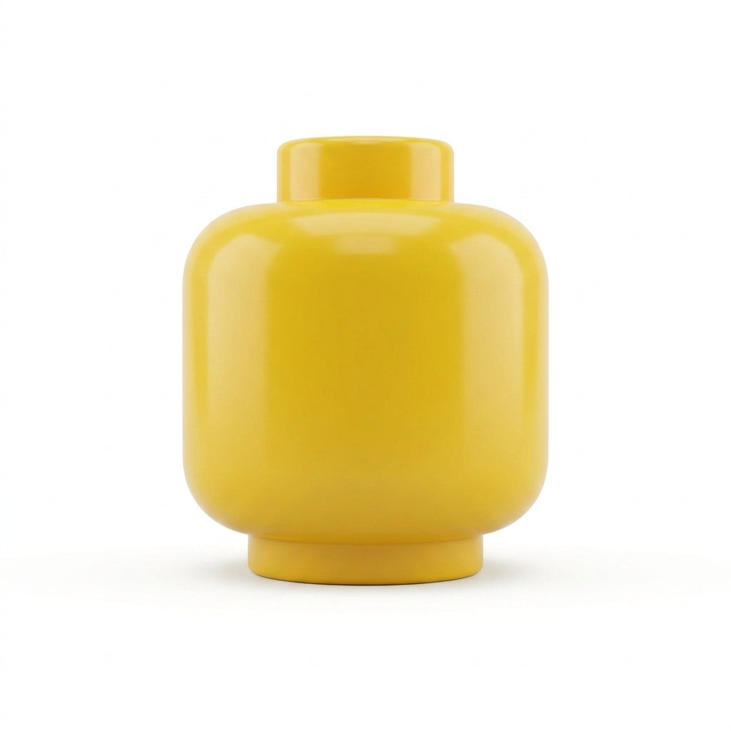Minifig Head [Plain] [Hollow Stud]