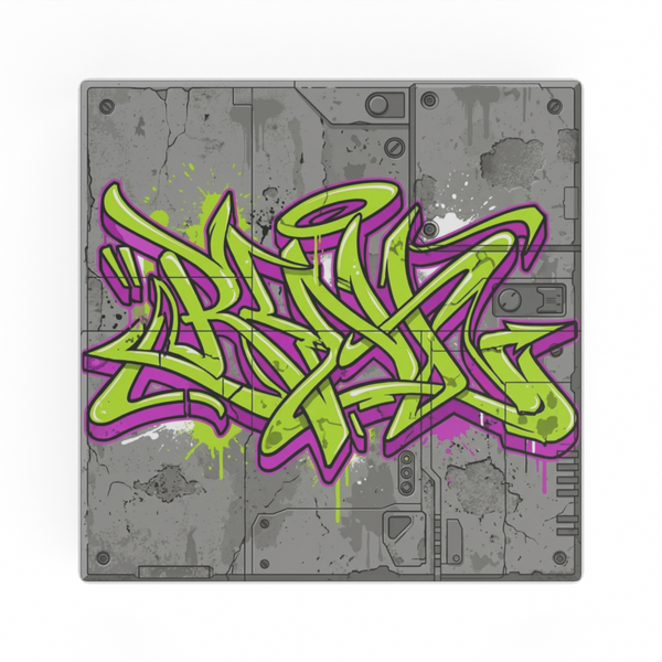 Płytka z nadrukiem «Graffiti»