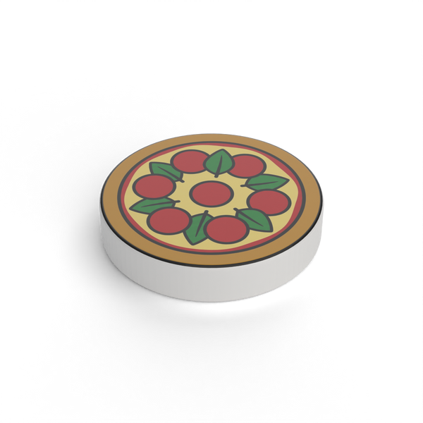 Płytka z nadrukiem «Pizza»