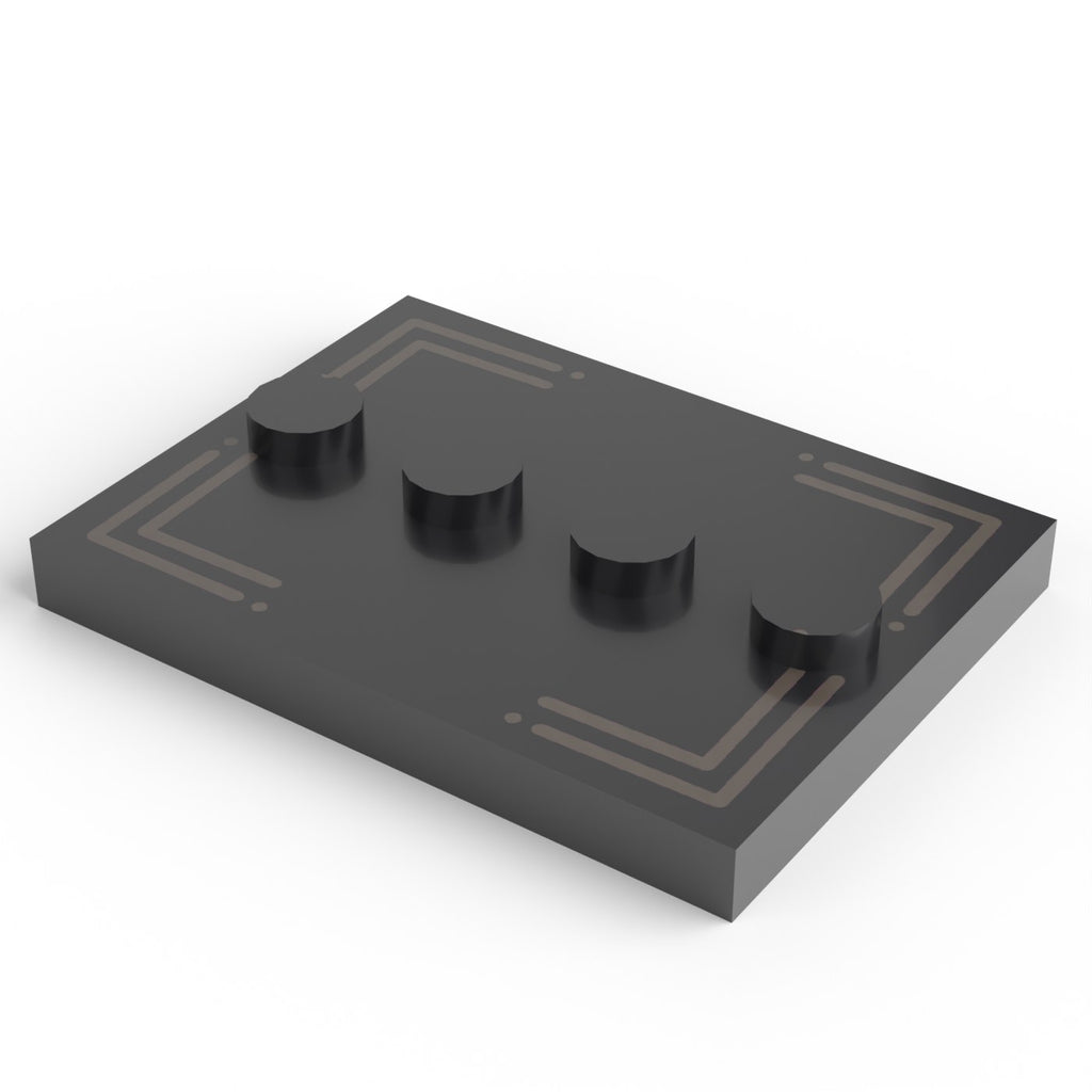 Podstawka pod figurkę 4 × 3 — Narożniki minimal (bez figurki)