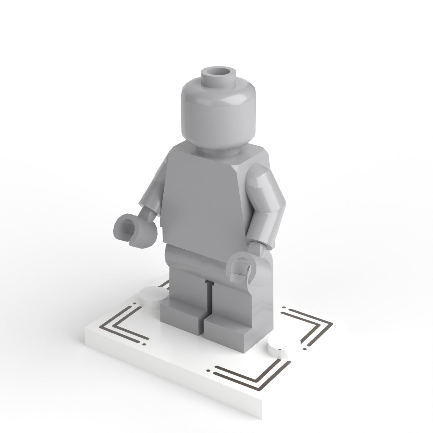 Podstawka pod figurkę 4 × 3 — Narożniki minimal (bez figurki)