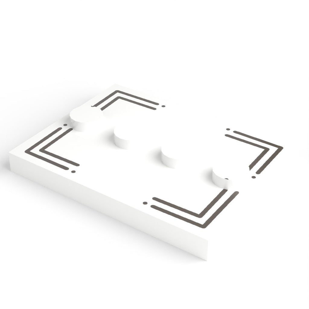 Podstawka pod figurkę 4 × 3 — Narożniki minimal (bez figurki)
