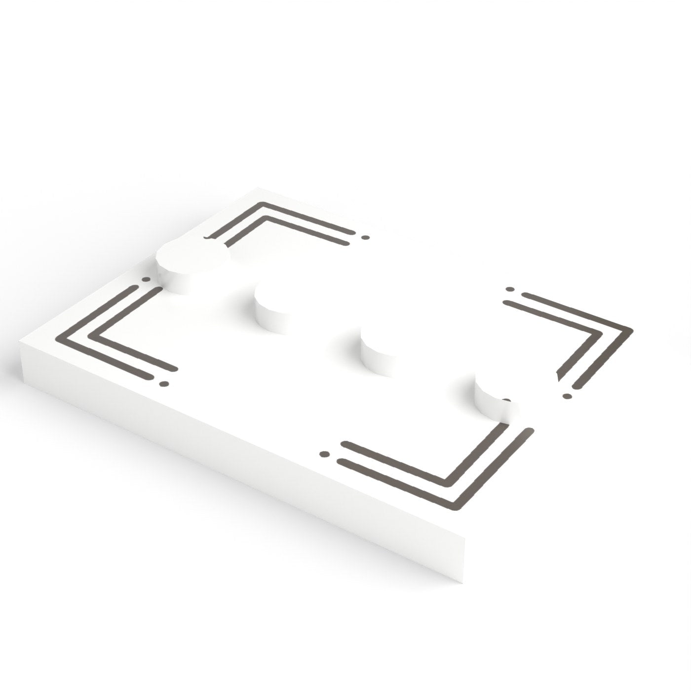 Podstawka pod figurkę 4 × 3 — Narożniki minimal (bez figurki)