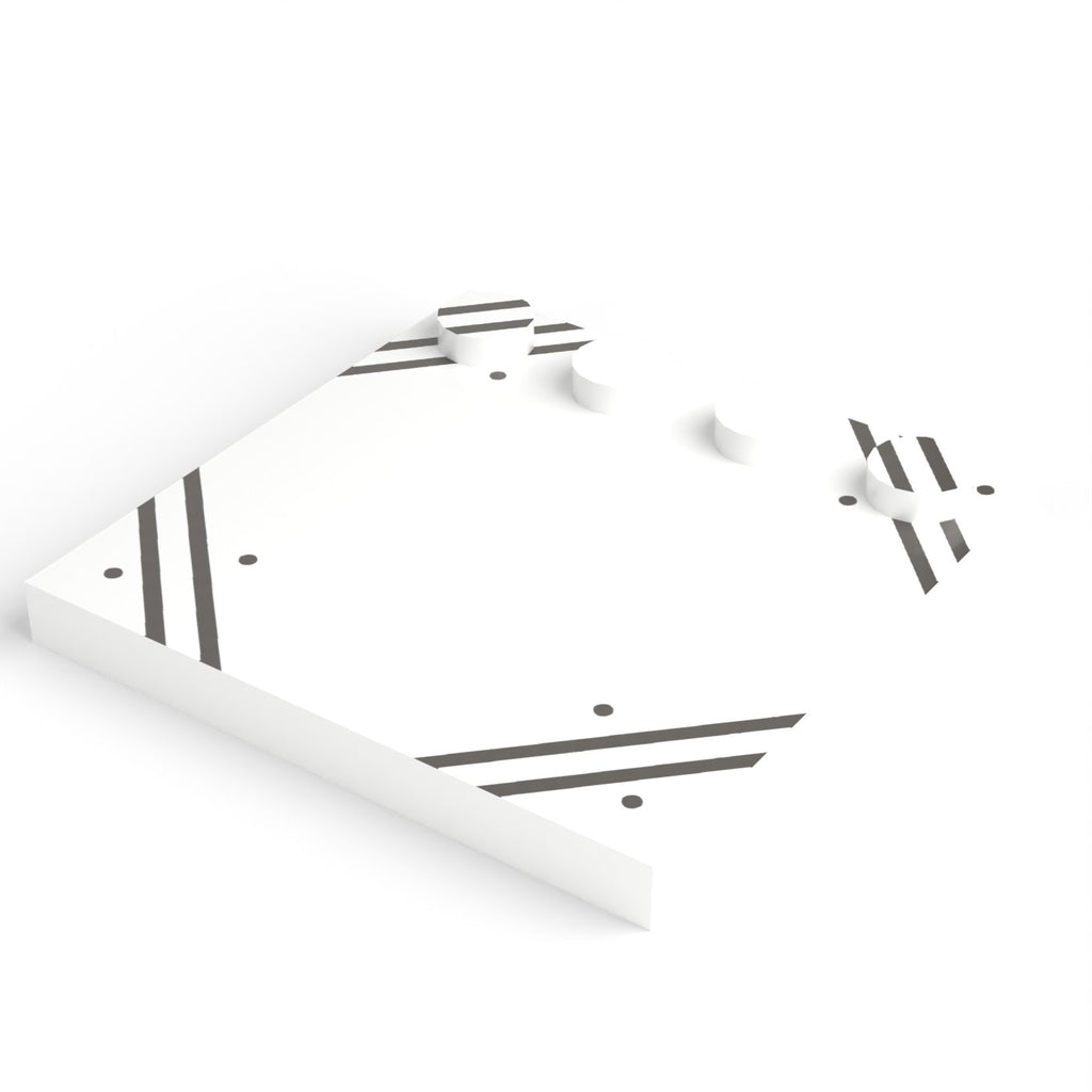 Podstawka pod figurkę 4 × 4 — Narożniki minimal (bez figurki)