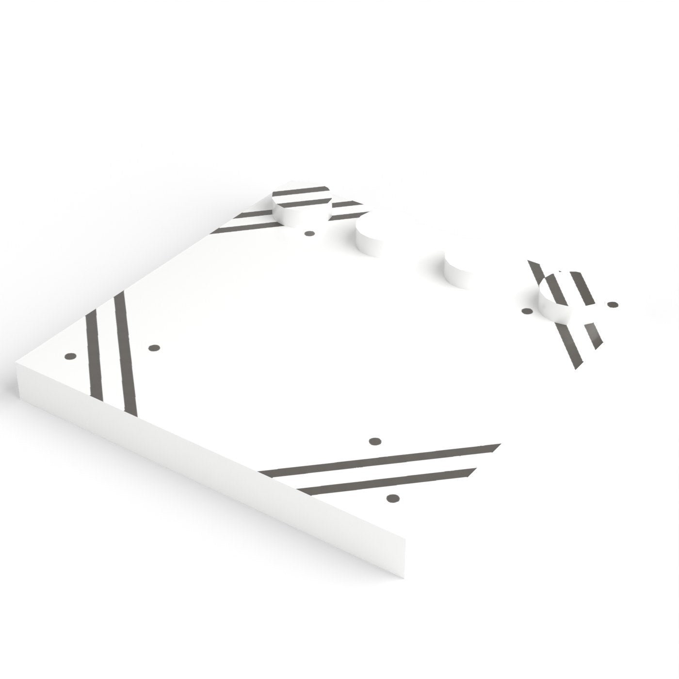 Podstawka pod figurkę 4 × 4 — Narożniki minimal (bez figurki)