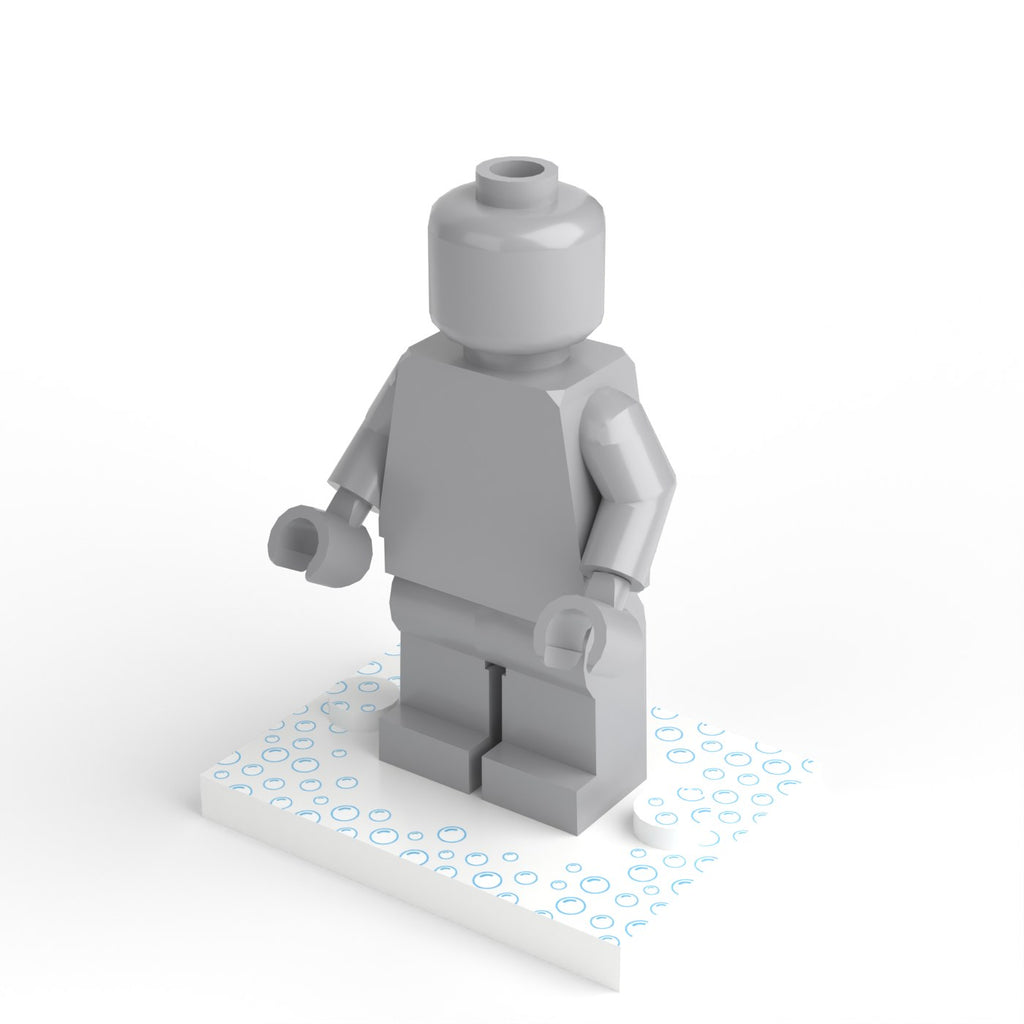 Minifigure stand 4 × 3 — Speech cloud (figure not included)