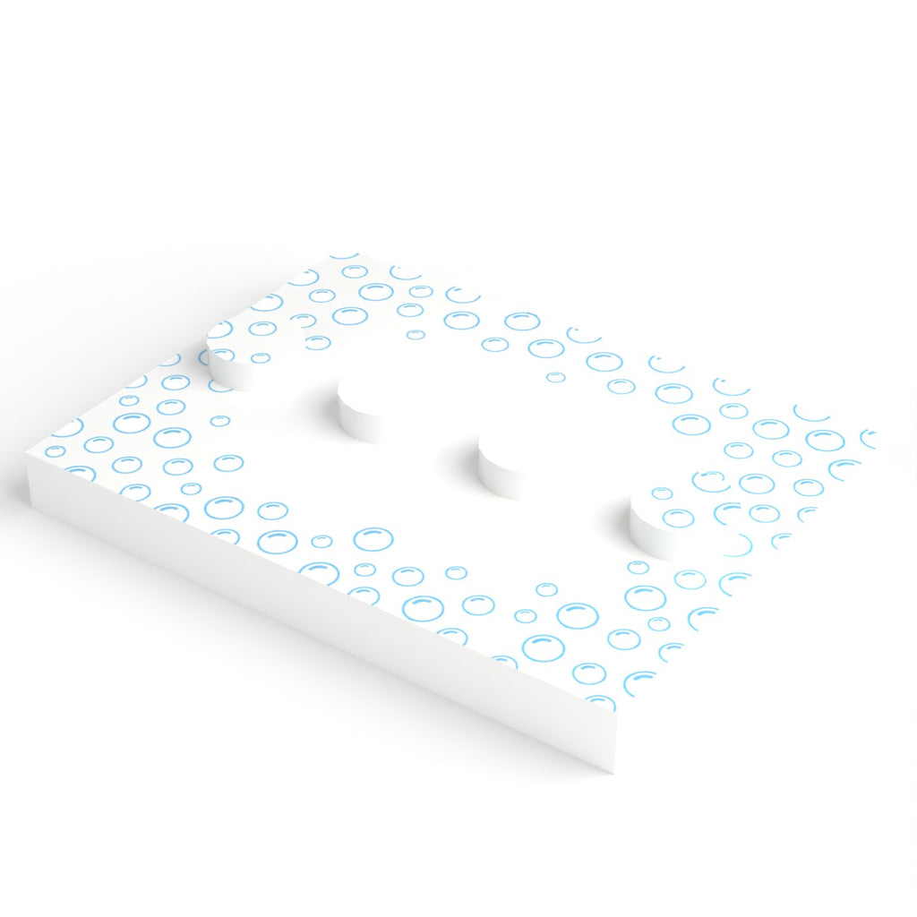 Minifigure stand 4 × 3 — Speech cloud (figure not included)