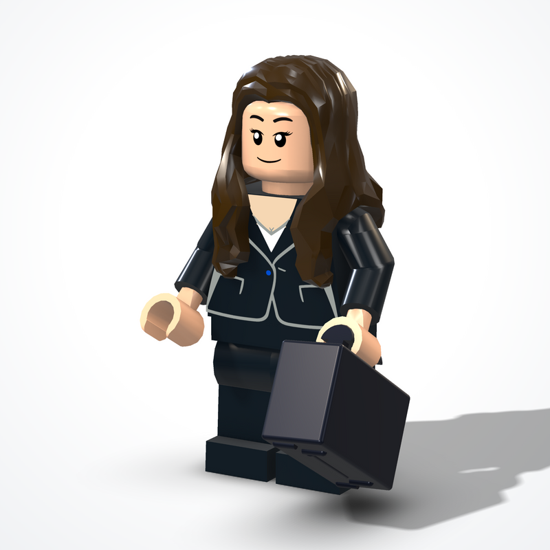 Minifigura della dirigente