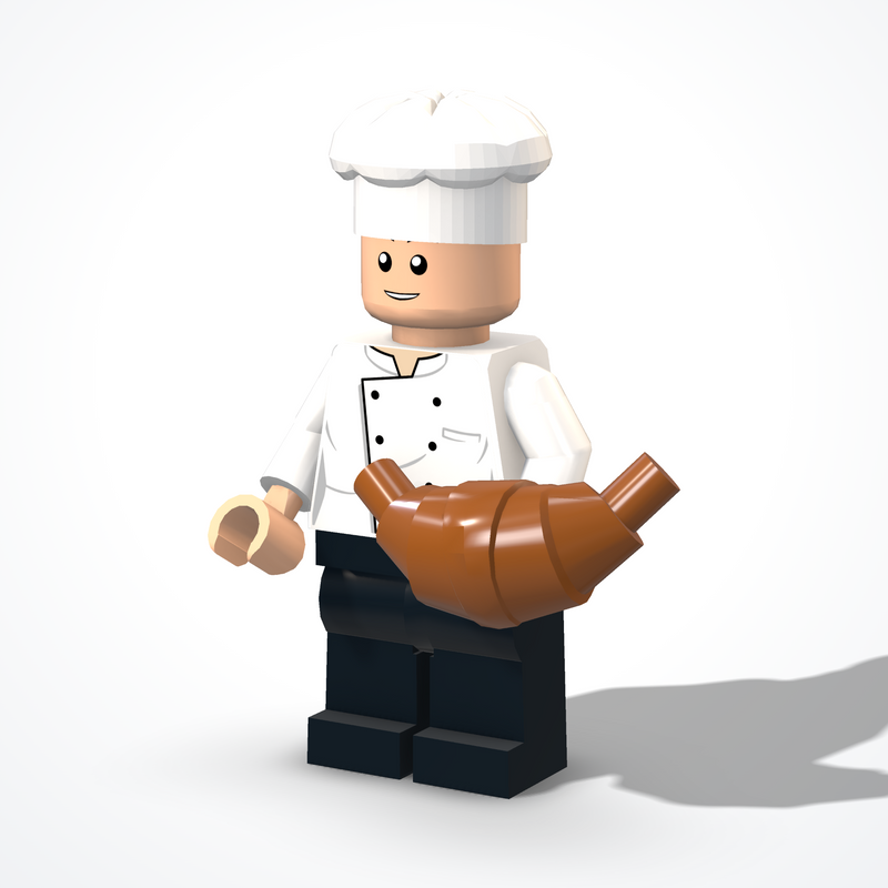 Minifigura del cuoco