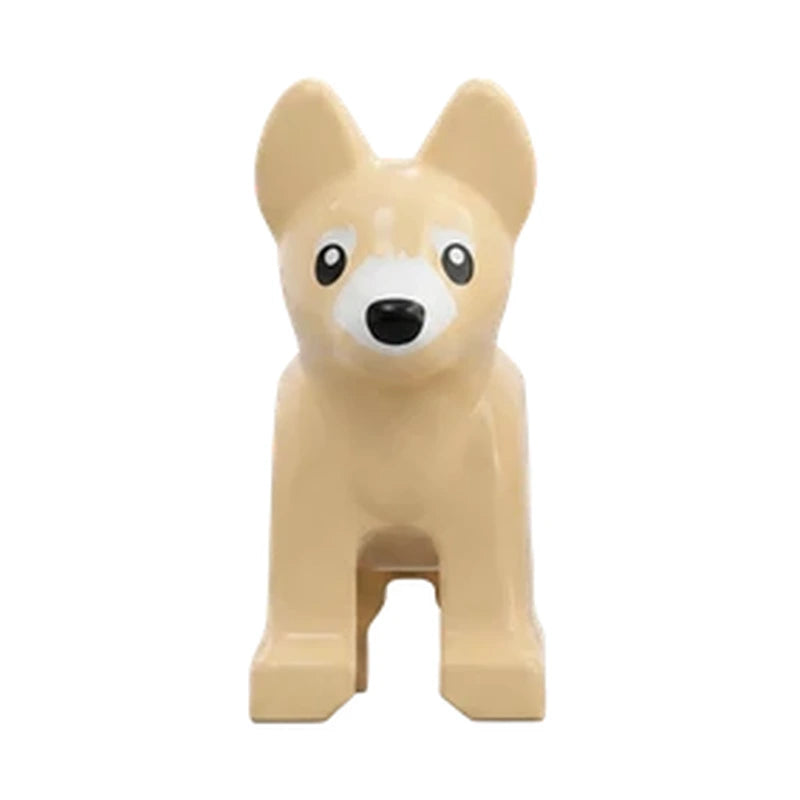 Animal, Dog, Small (Puppy), Alsatian / German Shepherd (Police Dog) with Black Eyes and White Muzzle Print
