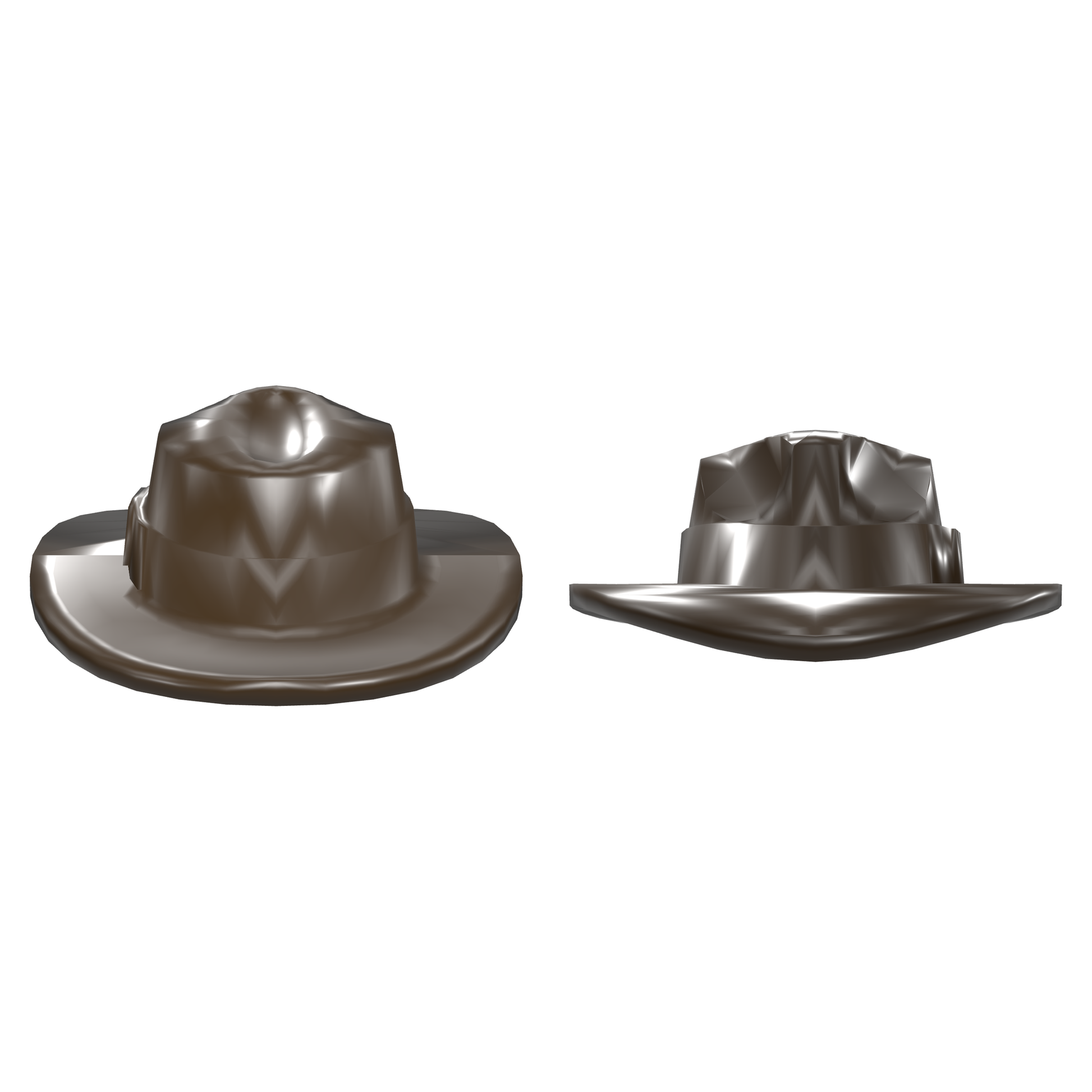 Kapelusz szerokie ronda, styl Outback z szerokim pasem, klamra (Fedora)