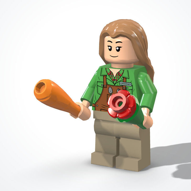 Minifigura della giardiniera
