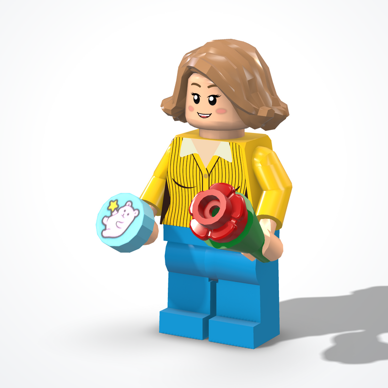 Minifigura della maestra d'asilo