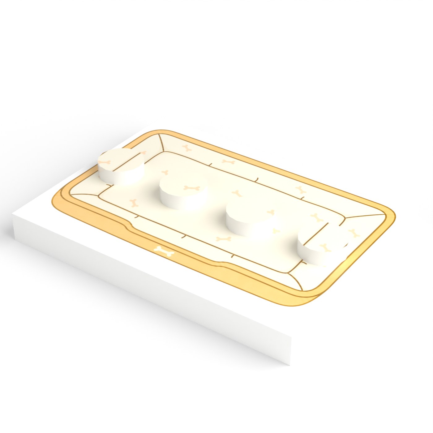 Podstawka pod figurkę 4 × 3 — wzór 34 (bez figurki)